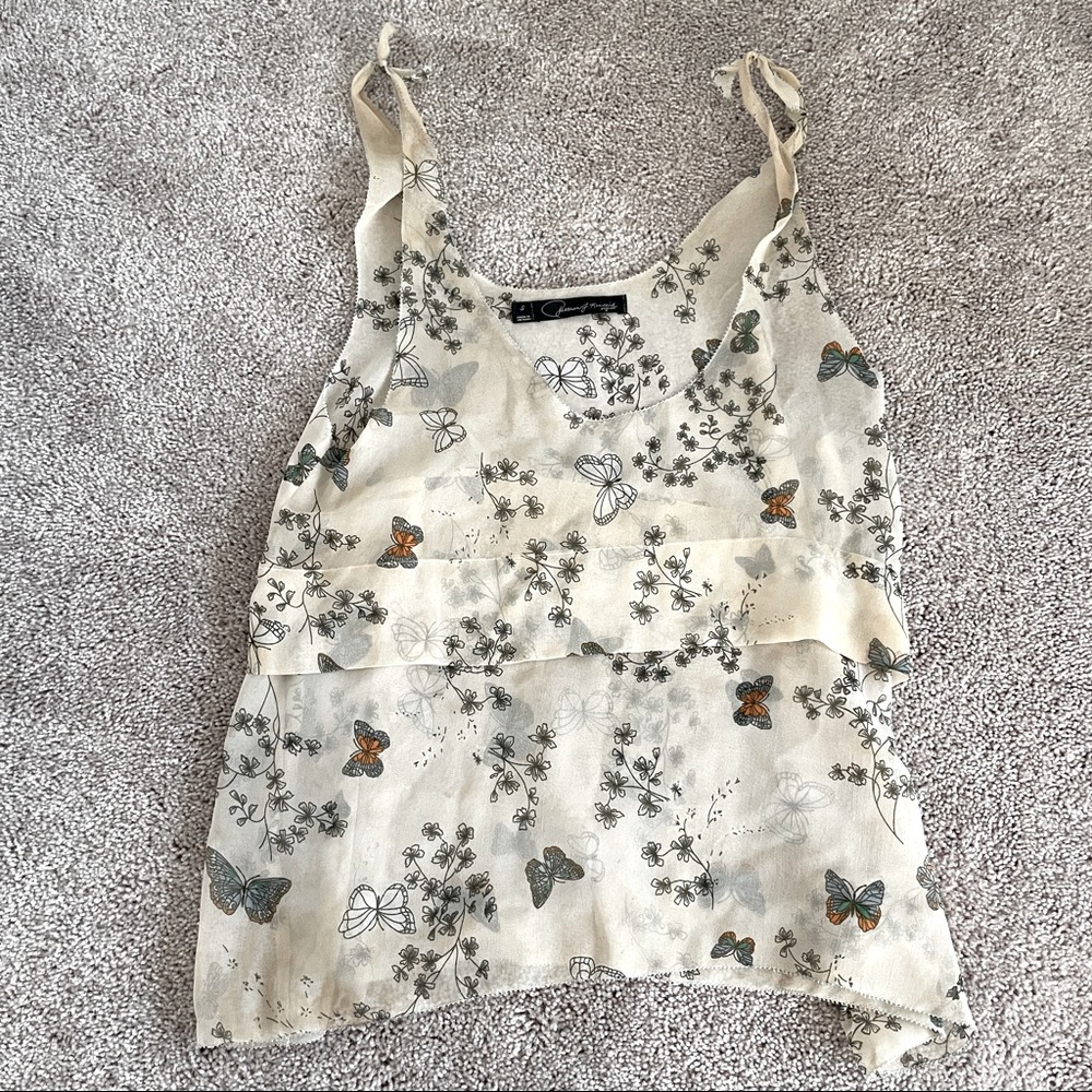 Butterfly Tank Top